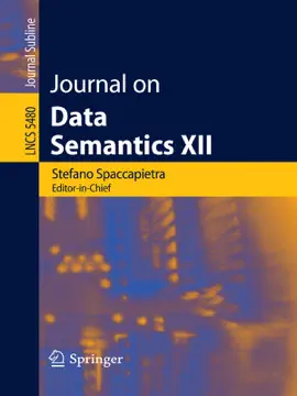 Read: Journal Book on Data Semantics XII