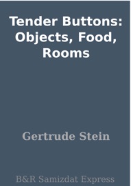 Tender Buttons: Objects, Food, Rooms - Gertrude Stein