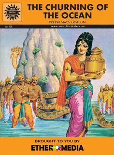 The Churning of the Ocean by Amar Chitra Katha