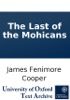 Book The Last of the Mohicans