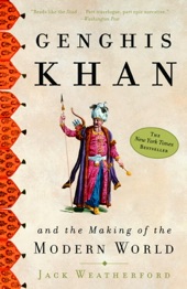 Book cover for Genghis Khan and the Making of the Modern World by Jack Weatherford