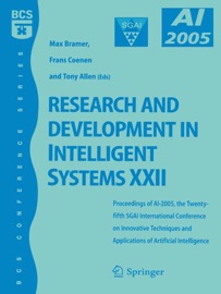 Research and Development in Intelligent Systems XXII - Frans Coenen & Tony Allen