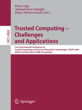 Read: Book Trusted Computing - Challenges and Applications