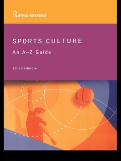 Sports Culture by Ellis Cashmore