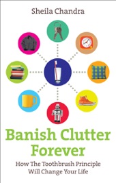 Book cover for Banish Clutter Forever by Sheila Chandra