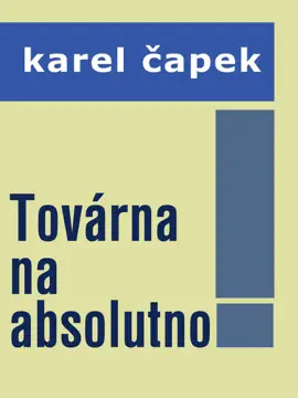 Read: Továrna na absolutno Book