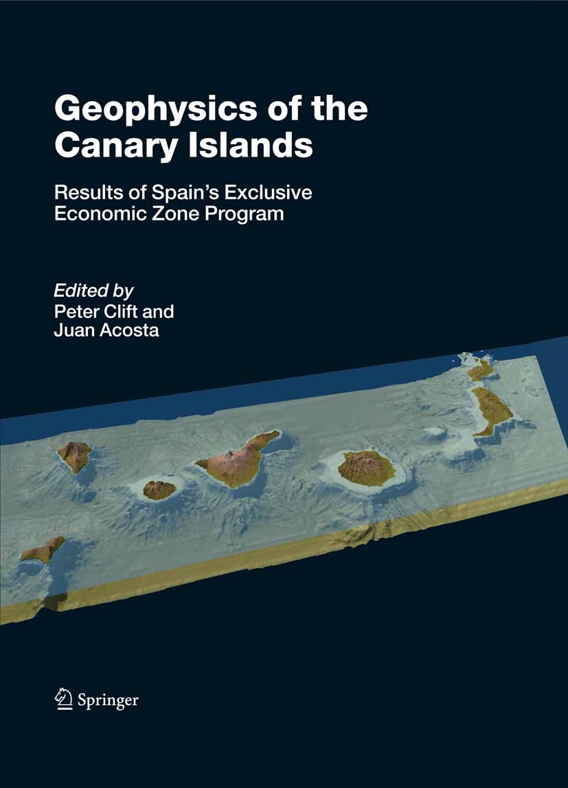 Geophysics of the Canary Islands cover