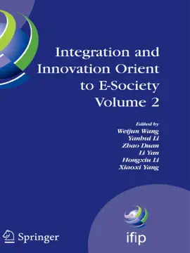Read: Integration and Innovation Book Orient to E-Society Volume 2