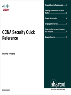 CCNA Security Quick Reference by Anthony Sequeira