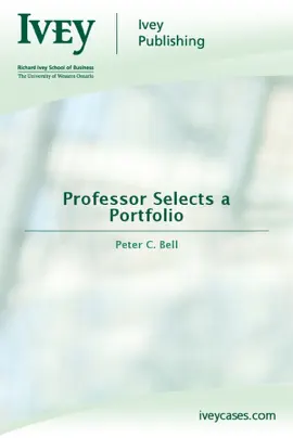 Read: Book Professor Selects a Portfolio