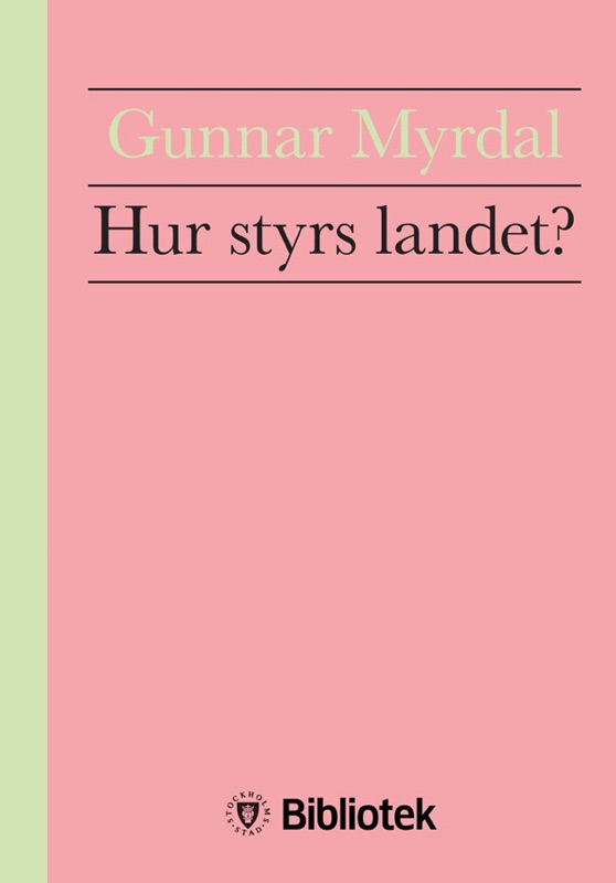 Hur styrs landet?