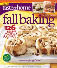 Fall Baking - Taste of Home Editors