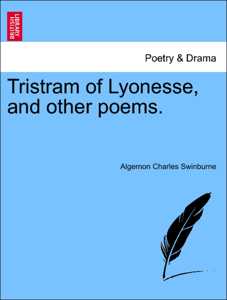 Tristram of Lyonesse and other poems cover