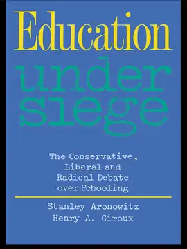 Read: Book Education Under Siege
