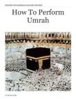 How To Perform Umrah