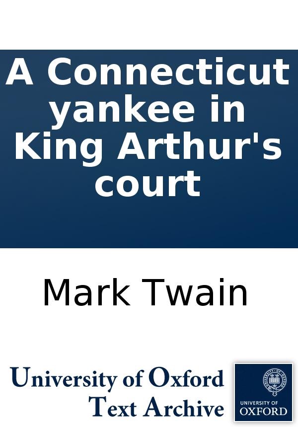 A Connecticut Yankee in King Arthur's Court
