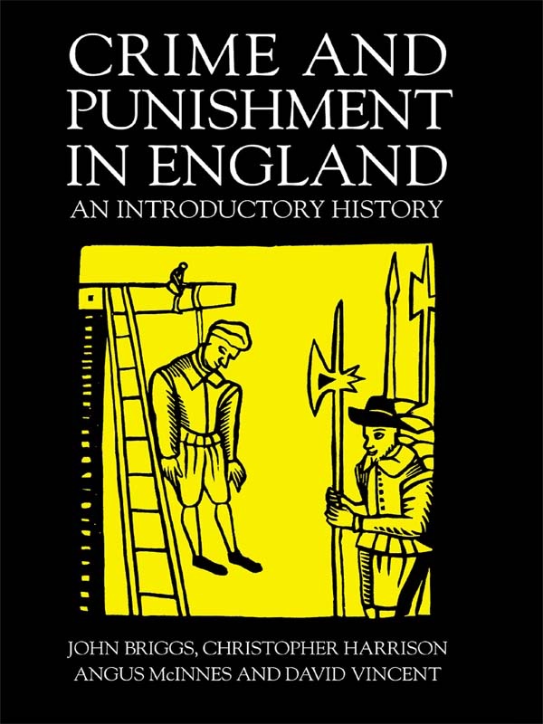 Crime and Punishment in Englan cover
