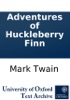 Book Adventures of Huckleberry Finn