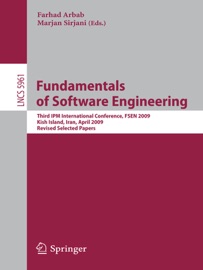 Fundamentals of Software Engineering - Farhad Arbab & Marjan Sirjani