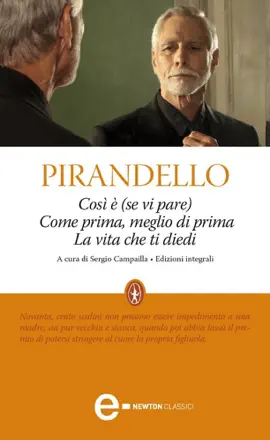Read: Così è (se vi Book pare) - Come prima, meglio di prima - La vita che ti diedi