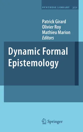 Read: Book Dynamic Formal Epistemology