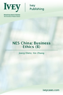 NES China: Business Ethics (B) by Joerg Dietz