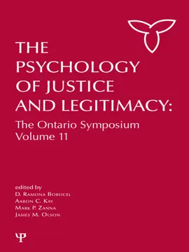 The Psychology of Justice and Legitimacy