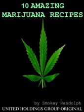Book cover for 10 Amazing Marijuana Recipes by Smokey Randolph