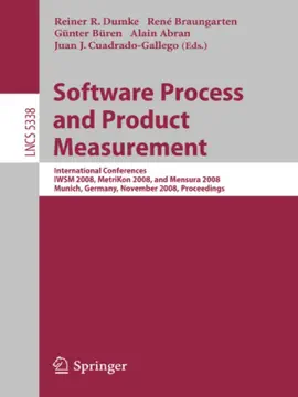 Read: Software Process and Book Product Measurement