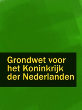 Book cover for Grondwet voor het Koninkrijk der Nederlanden by Nederland