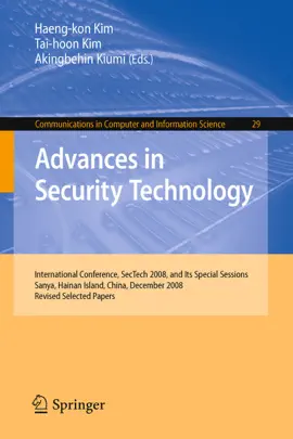 Read: Advances in Security Technology Book