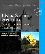 User Stories Applied - Mike Cohn Cover Art