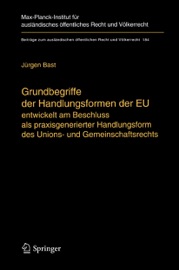 Grundbegriffe der Handlungsformen der EU