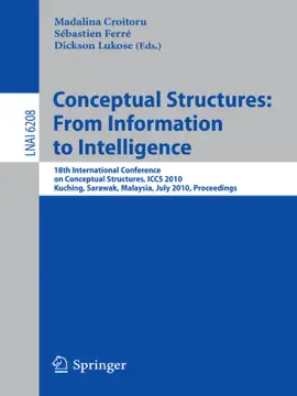 Read: Conceptual Structures: From Information to Intelligence Book
