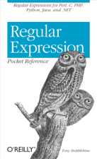 Regular Expression Pocket Reference - Tony Stubblebine Cover Art