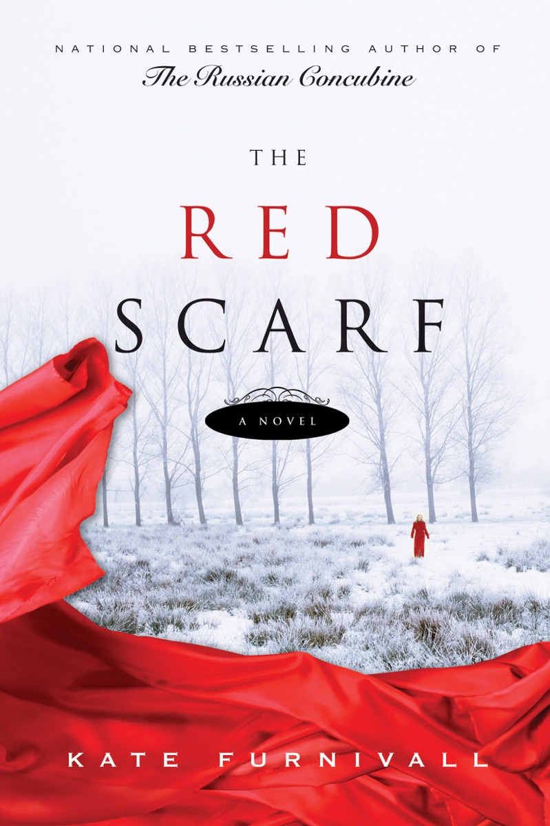The Red Scarf by Kate Furnivall cover design