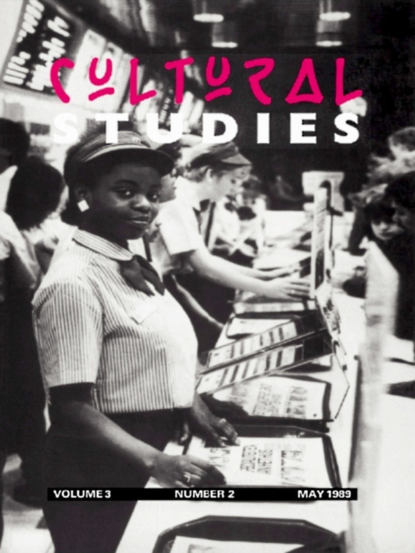 Cultural Studies ("Cultural Studies" Journal) cover