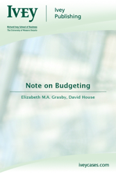Note on Budgeting