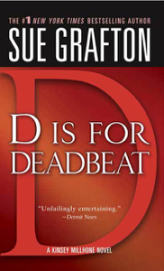 "D" is for Deadbeat - Sue Grafton Cover Art