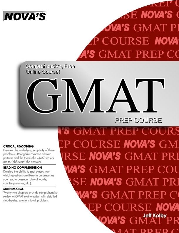 GMAT PrepCourse cover