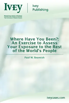Read: Where Have You Been?: An Exercise to Assess Book Your Exposure to the Rest of the World's People