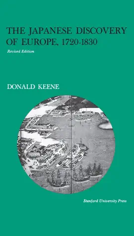 Read: The Book Japanese Discovery of Europe, 1720-1830
