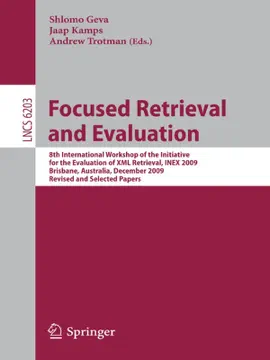 Read: Focused Retrieval Book and Evaluation