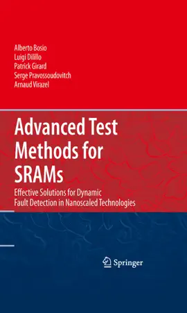 Read: Book Advanced Test Methods for SRAMs