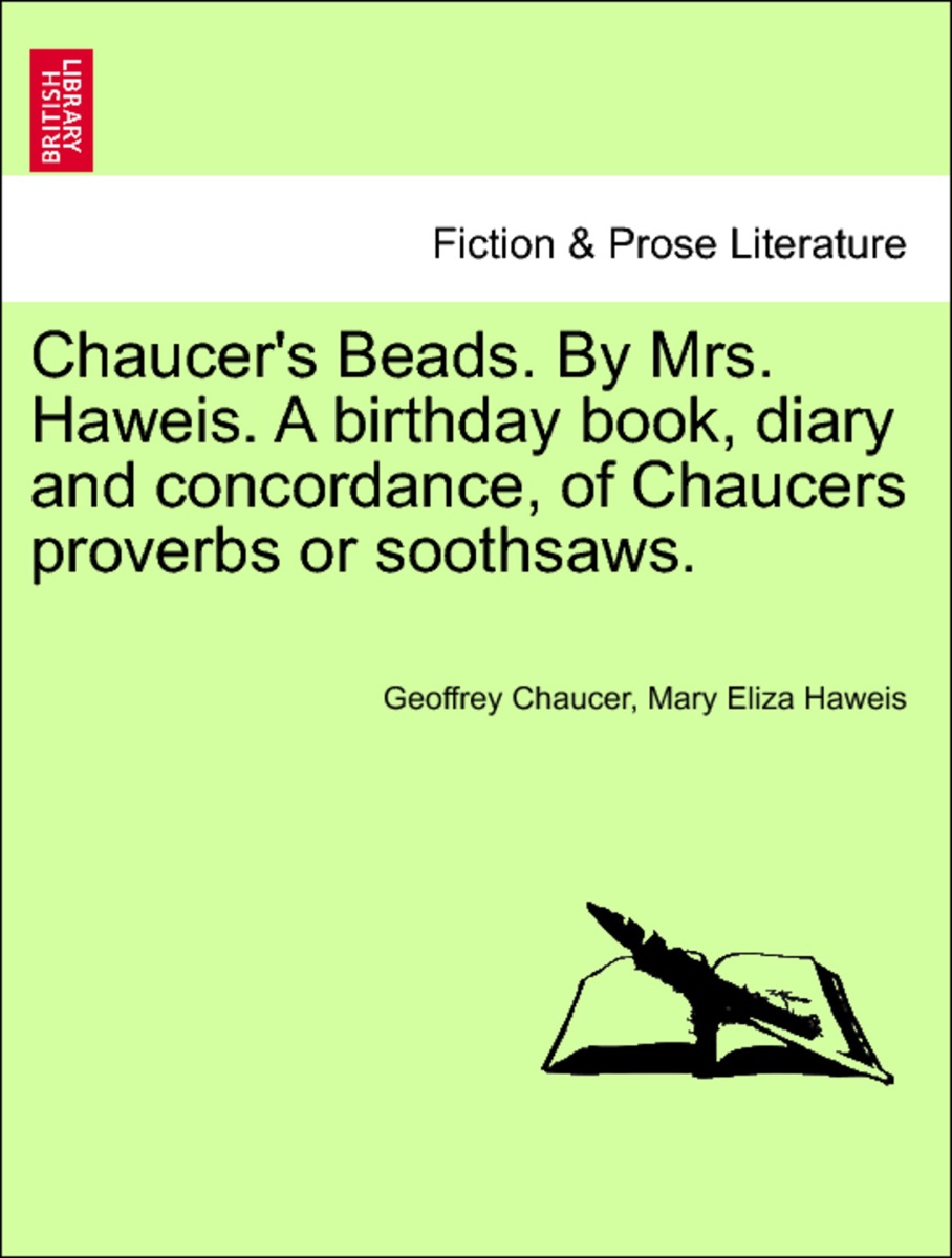 Chaucer's beads cover