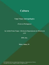 Cultura: Uma Visao Antropologica (Texto en Portuguese)