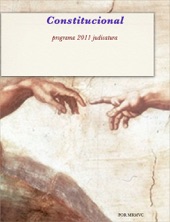 Book cover for constitucional judicatura by MRMVC