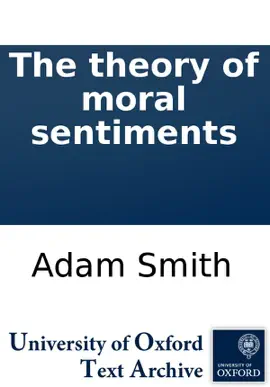 Read: The theory of moral sentiments Book