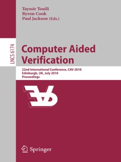 Computer Aided Verification by Tayssir Touili, Byron Cook & Paul Jackson