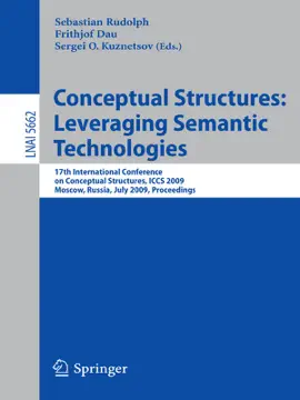 Read: Conceptual Structures: Leveraging Semantic Technologies Book